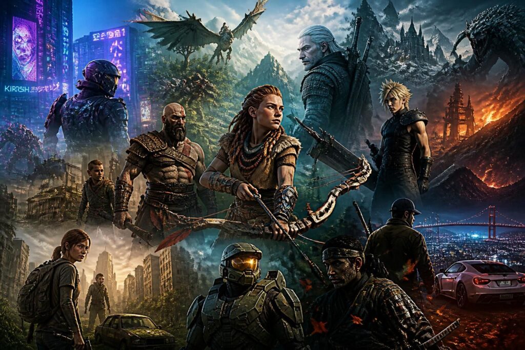 découvrez les jeux vidéo les plus attendus de l'année, leurs dates de sortie, et les nouveautés qui passionnent les gamers de tous horizons.