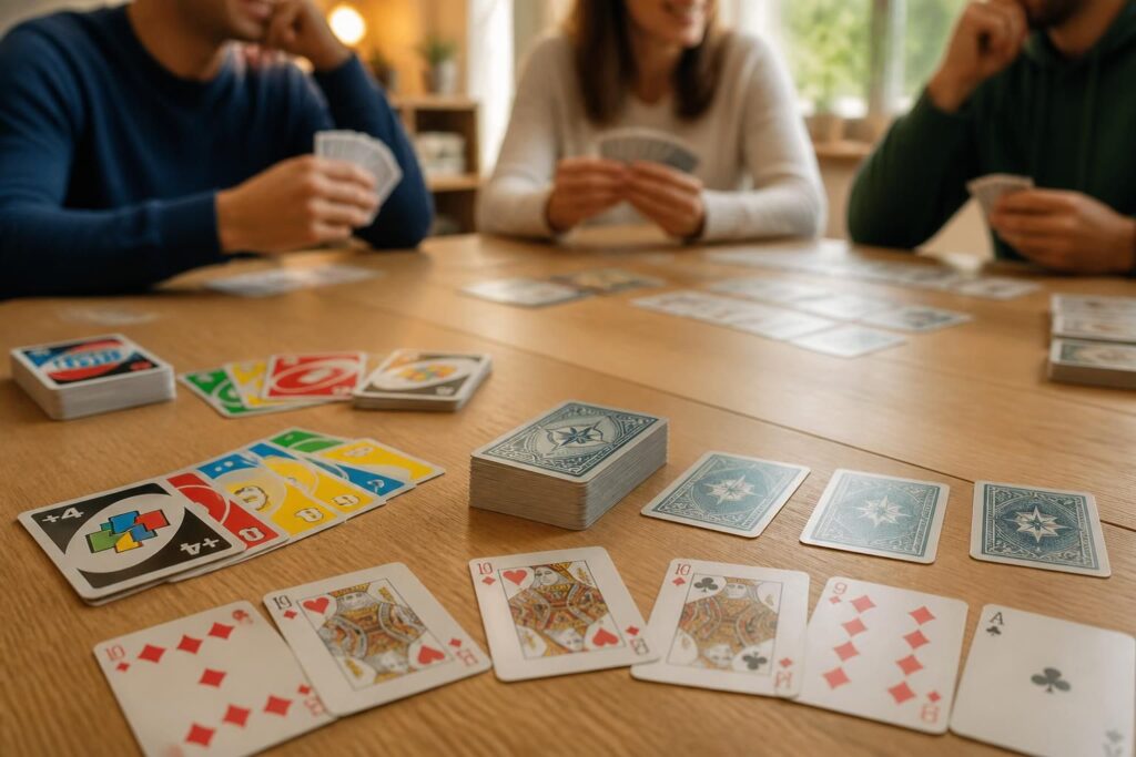 découvrez les règles faciles des jeux de société classiques comme uno, skyjo et belote pour des parties amusantes et conviviales en famille ou entre amis.