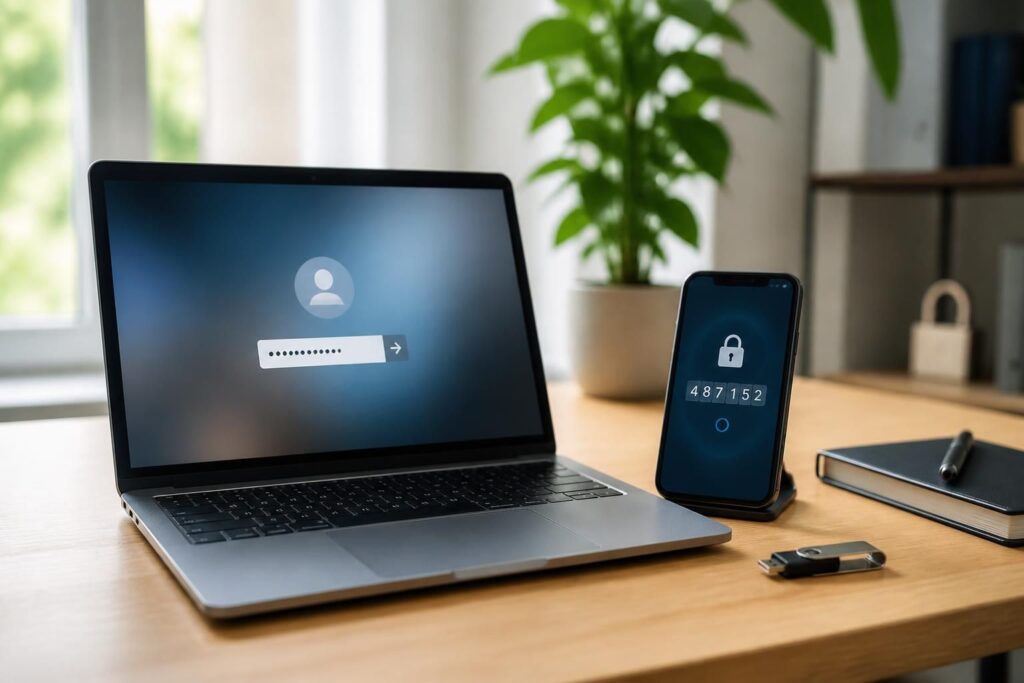 découvrez comment bien protéger vos comptes en utilisant des mots de passe solides et en activant la double authentification pour renforcer la sécurité de vos données personnelles.
