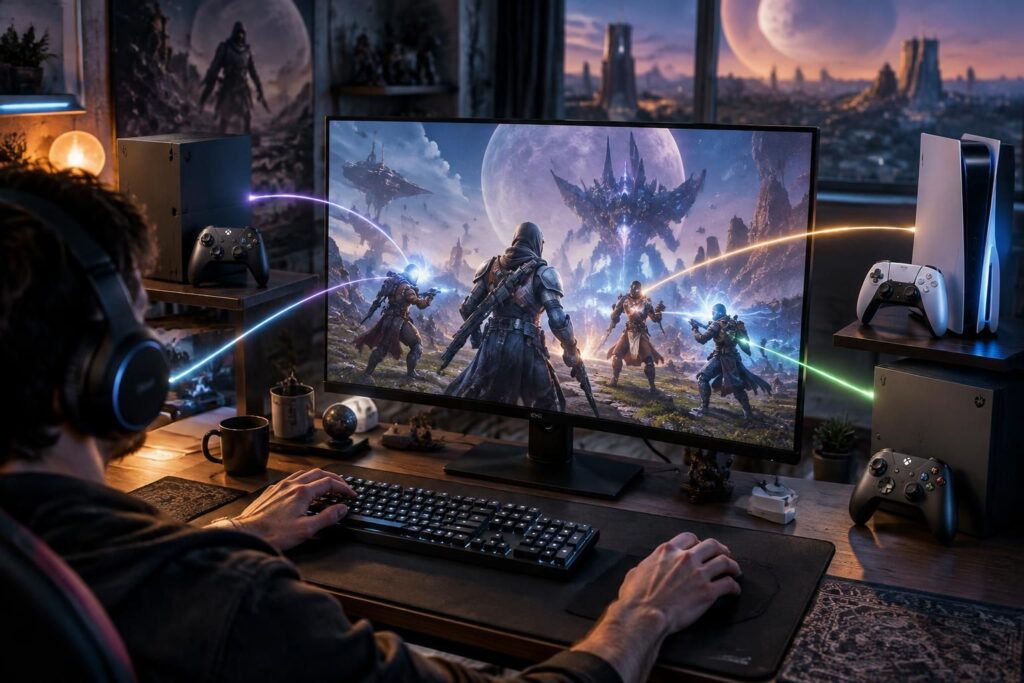 découvrez comment fonctionne le crossplay de destiny 2 entre pc (steam), ps4, ps5 et xbox, et comment rejoindre vos amis sur d’autres plateformes.