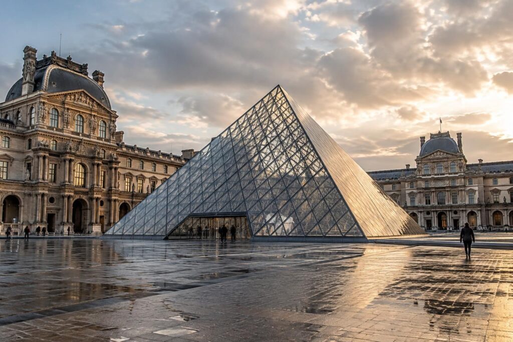découvrez ieoh ming pei et la pyramide du louvre, une œuvre emblématique qui allie architecture contemporaine et patrimoine historique.
