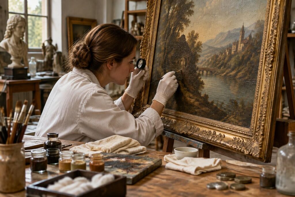 découvrez le prix de restauration d’un tableau ancien à l’huile : facteurs qui influencent le tarif, étapes de conservation et conseils pour demander un devis.